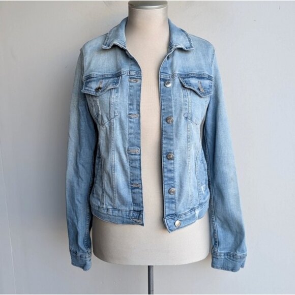 Dynamite Jackets & Blazers - Dynamite Light Wash Denim Jacket
